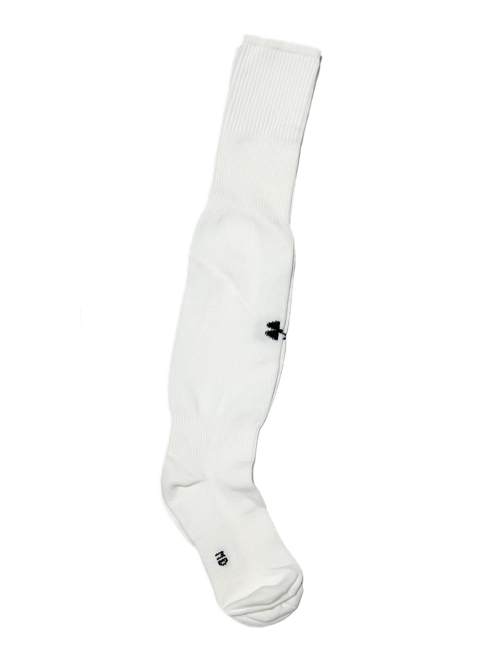 UA Under Armour Unisex Knee High Compression Socks in White ArmourGrip®  Knit